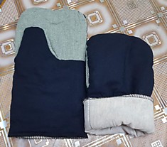 Рукавицы сер.
